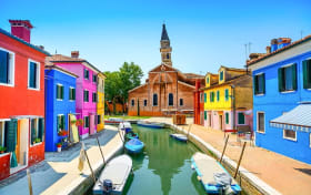 Escursione in barca a Murano e Burano