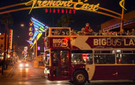 Bus touristique nocturne Big Bus à Las Vegas