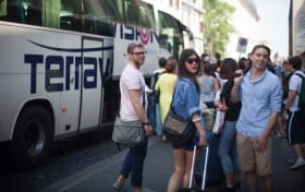 Shuttle-Bus vom Mailänder Stadtzentrum zum Flughafen Malpensa