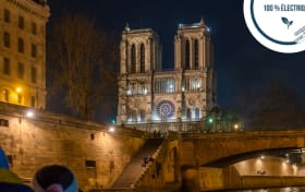 Seine River: Evening Cruise with Music Onboard + Audio Guide App