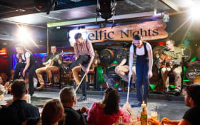 Cena y espectáculo tradicional irlandés en Dublín