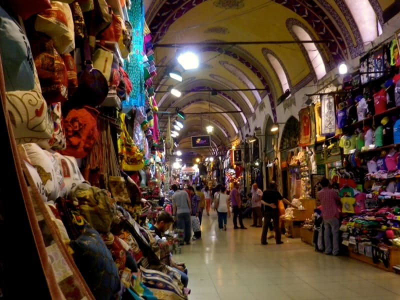 Colours of Istanbul's Grand Bazaar