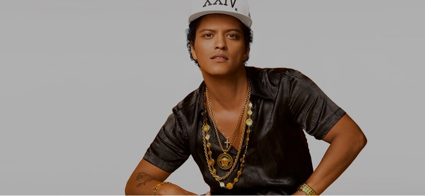 Bruno Mars Liput kaupungissa Las Vegas