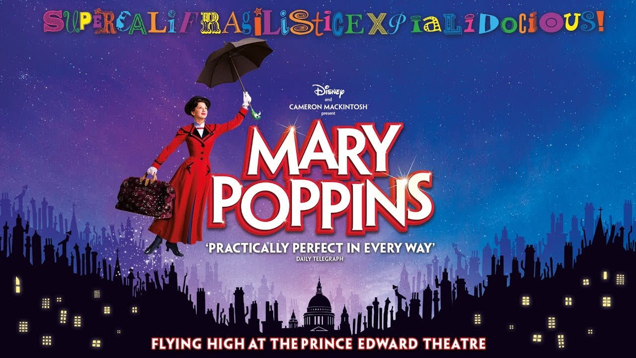 Mary Poppins Liput kaupungissa Lontoo