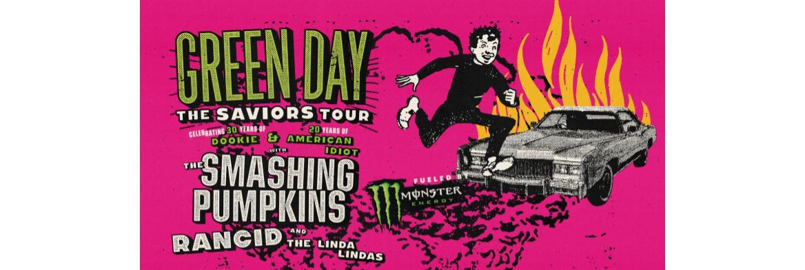 Entradas Green Day, The Smashing Pumpkins, Rancid & The Linda Lindas en Nueva York