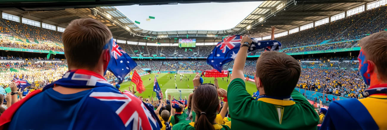 Australien Fotbolls-VM 2026 Biljetter