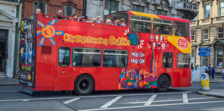 Hop-on Hop-off-bussar i Dublin