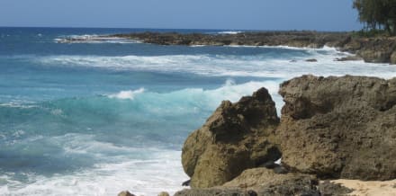 奧胡島日落郵輪