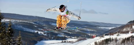 Freestyle Skiing Winter Games