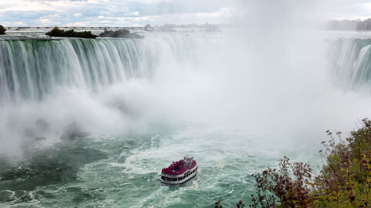 Maid of The Mist: Båtutflykt vid Niagarafallen