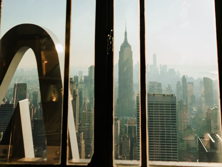 Top of the Rock'ın içinden manzara| ©HelloTickets