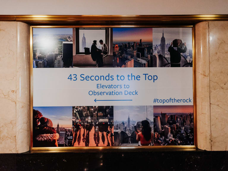 Top of the Rock asansörleri| ©HelloTickets