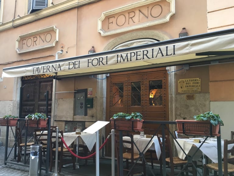 La Taverna dei Fori Imperiali 餐廳| ©Taverna dei Fori Imperiali