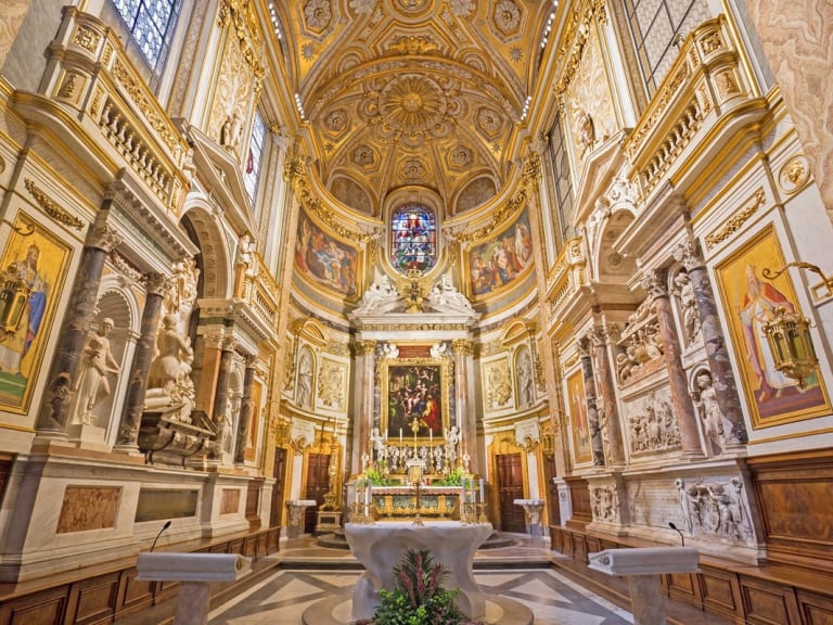 Santa Maria dell'Anima 內景| ©Rome Sightseeing