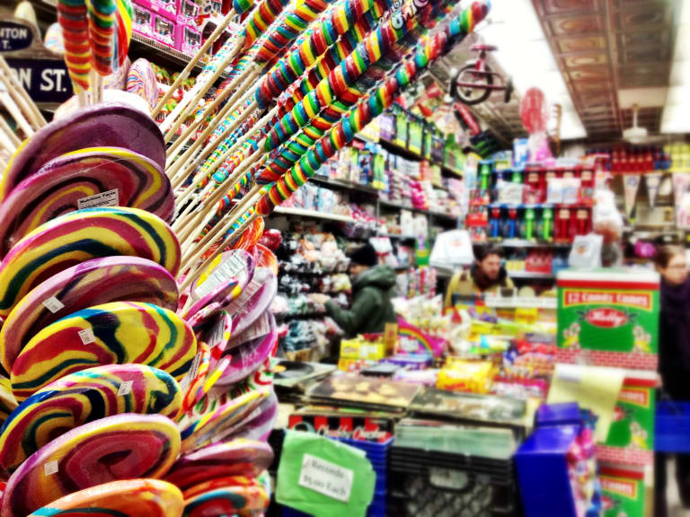 Economy Candy的糖果| ©NY Eater