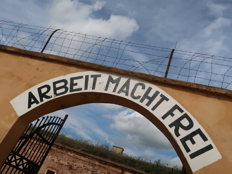 Entrance to the Terezin Concentration Camp| ©ho visto nina volare