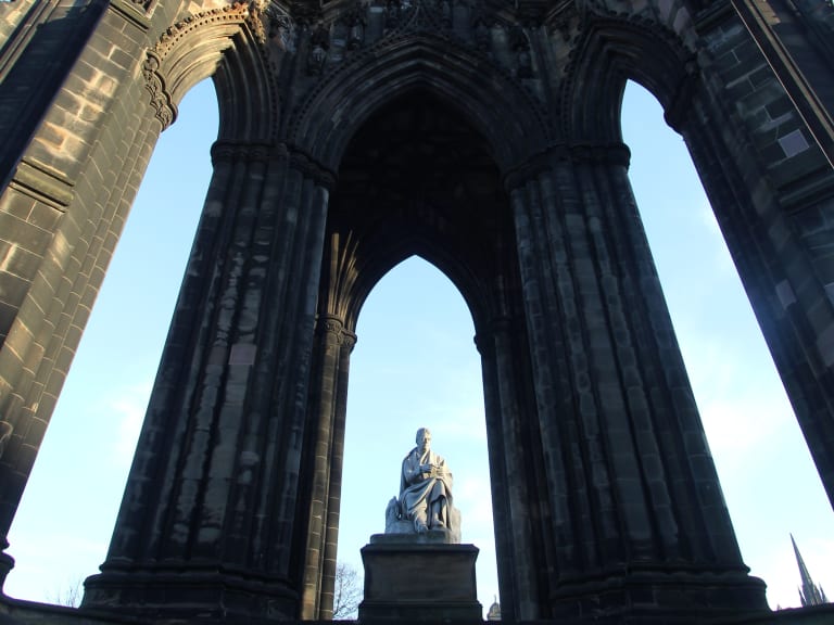 Detail of the Walter Scott Monument| ©qiv