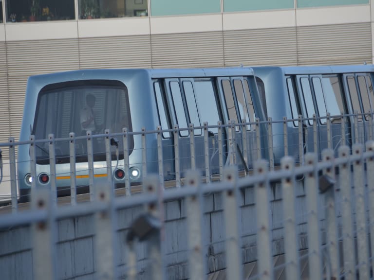 舊金山機場空中火車| ©Rob Bertholf
