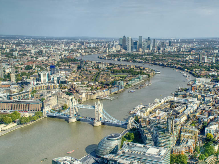 從 The Shard 眺望倫敦| ©Darko M.