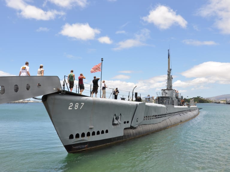參觀美國海軍寶芬號戰鬥艦| ©Jennifer Boyer