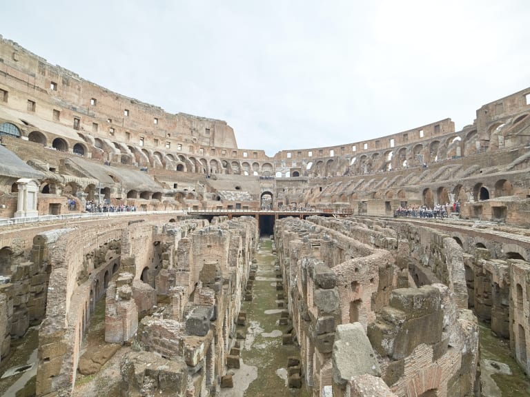 Inuti Colosseum| ©Mathew Schwartz