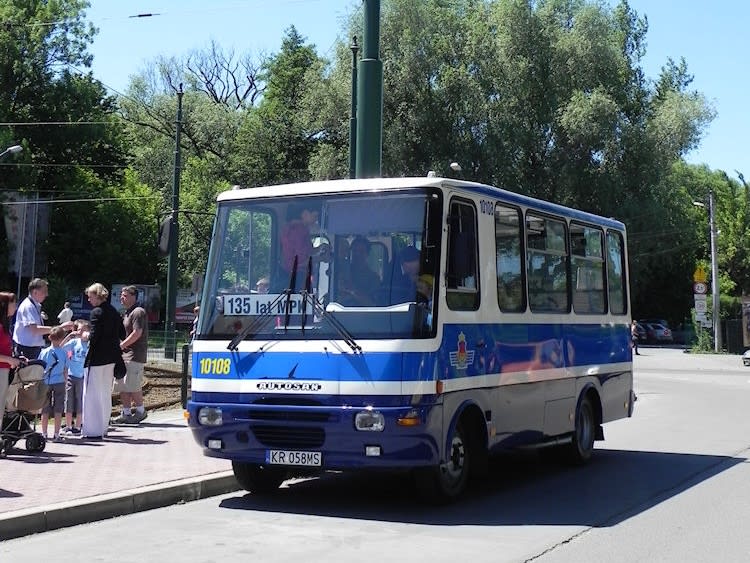 Minibuss genom Krakóws gator| ©Janusz Jakubowski