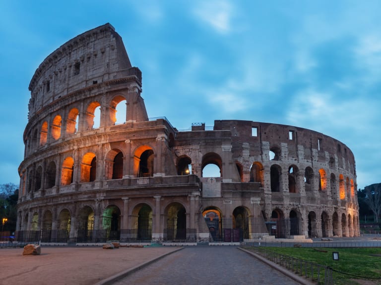 Colosseum at sunset| ©David Köhler
