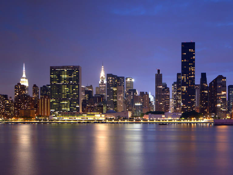 曼哈顿夜景| ©John Cunniff