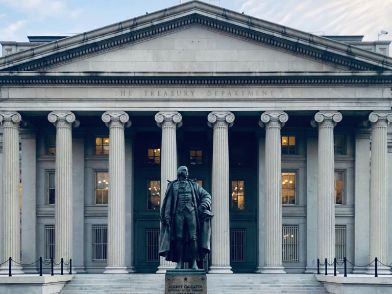 Finansdepartementet i Washington DC| ©Malek Jamal