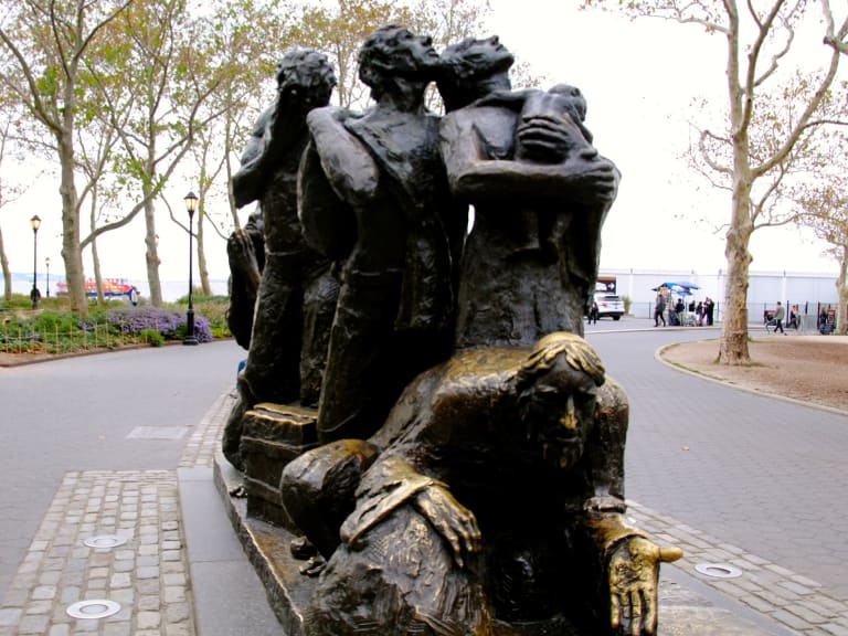 Battery Park'taki Göçmen Anıtı| ©Maria Eklind