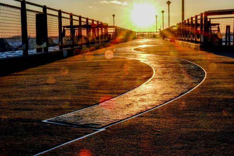 Louis Valentino Jr. Park &amp; Pier overlook| ©Angela N