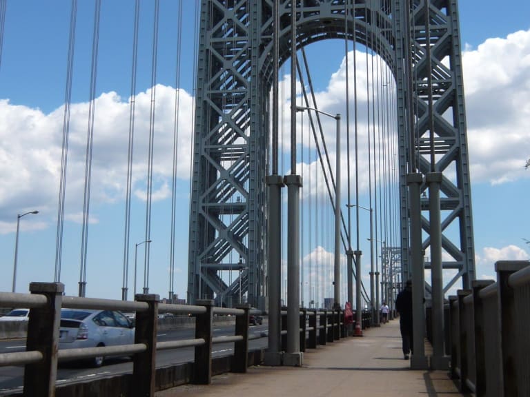 Spaziergang über die George-Washington-Brücke| ©Shinya Suzuki