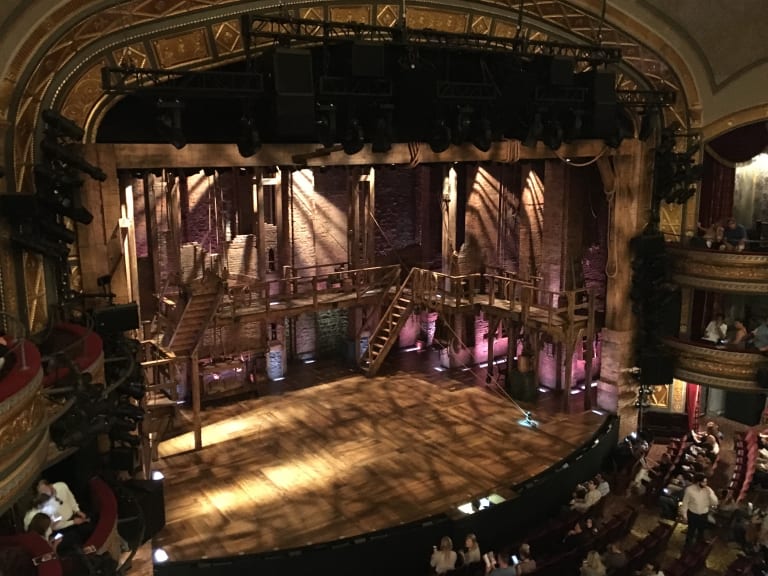 Bird's-eye view of the Broadway musical stage| ©Edward Blake