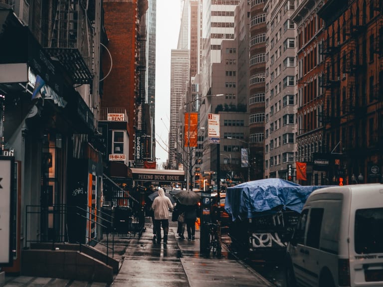 紐約的降雨| ©Josh Hild