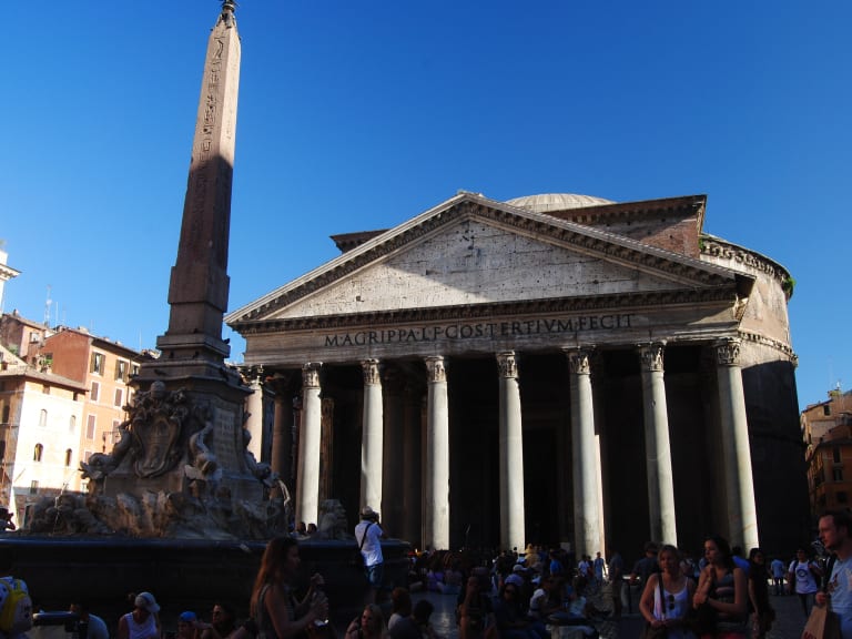 Roma'nın ünlü Pantheon'u| ©Ana Rey