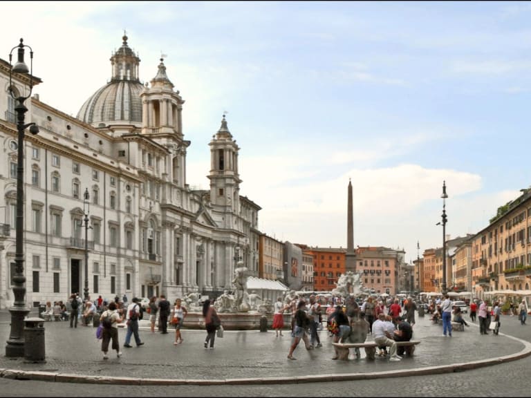 Genießen Sie die Piazza Navona| ©Jean-Pierre Dalbéra
