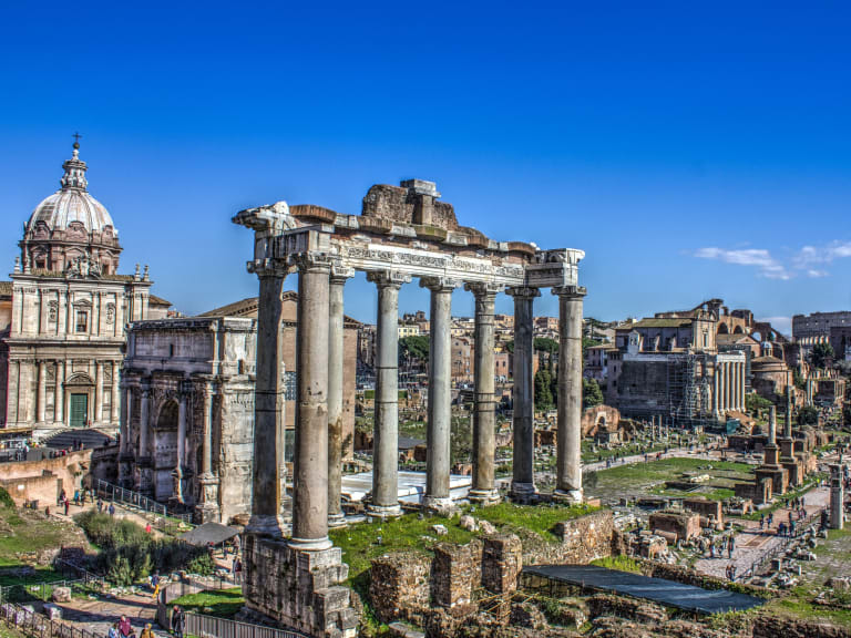 Visiting the Palatine Hill| ©Angel Escartin Casas