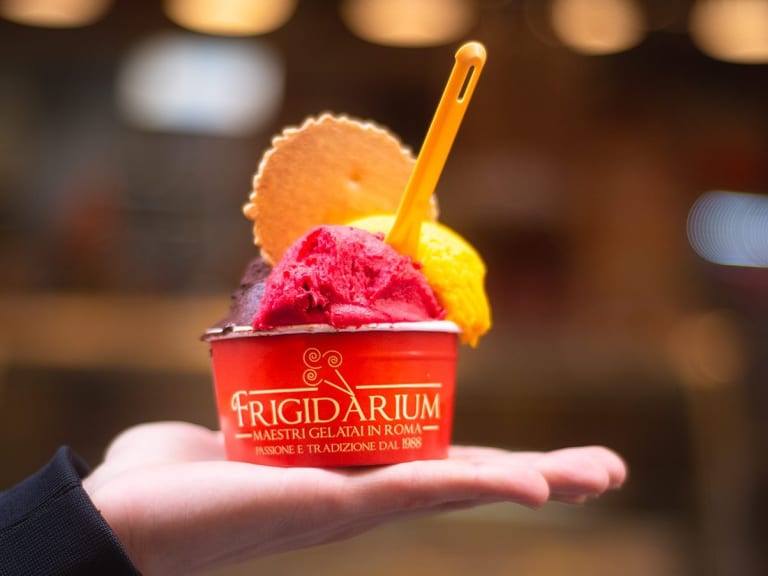 羅馬美味的冰淇淋| ©Gelateria Frigidarium Roma
