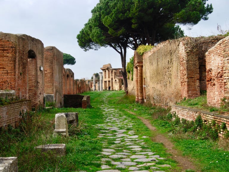 View from Ostia Antica| ©Andy Montgomery