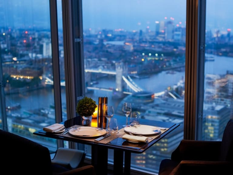 參觀 Tīng 餐廳及酒廊| ©TheShard.com