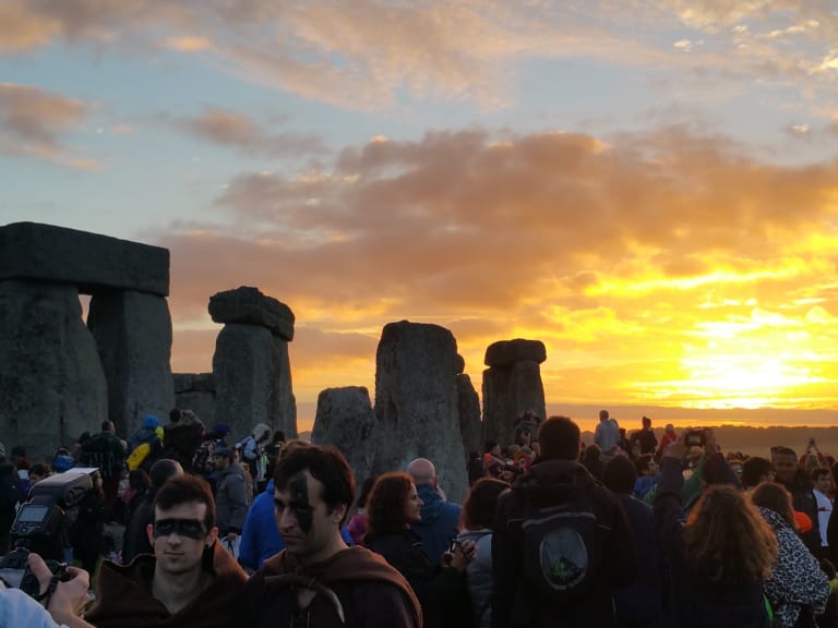 享受夏至| ©Stonehenge Stone Circle