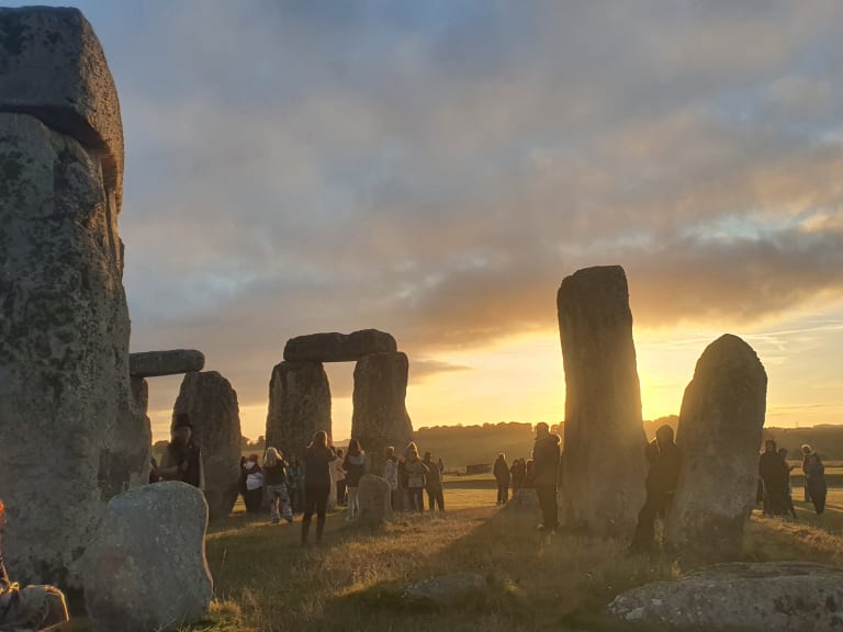 巨石陣的秋分| ©Stonehenge Stone Circle