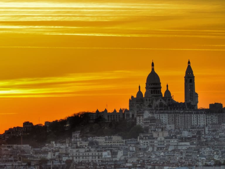 Sunset at Sacre Coeur| ©Gwenael Blanck