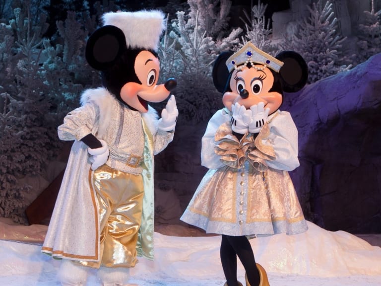 聖誕老人米奇和米妮| ©Disney-Me