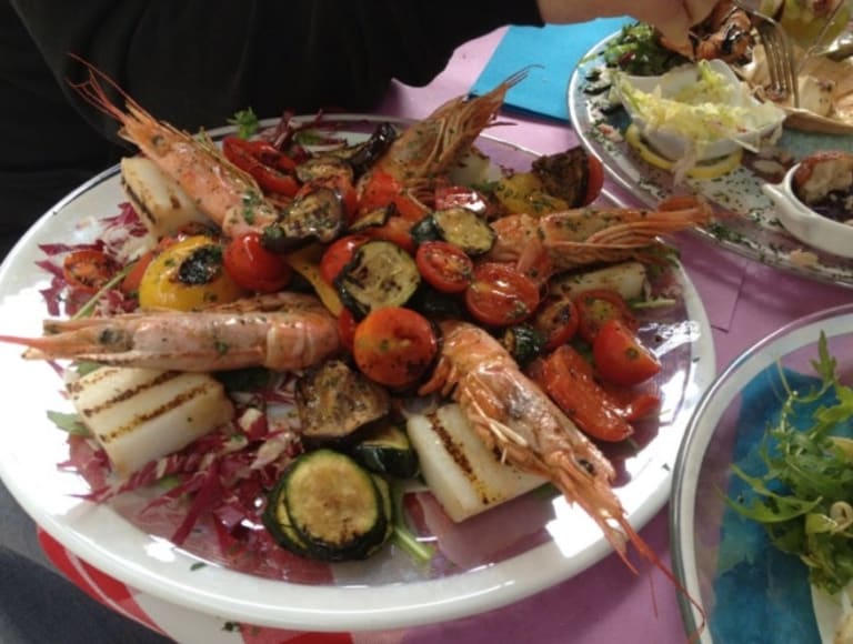 在 Restaurant alla Vecchia Pescheria 用餐| ©Polina