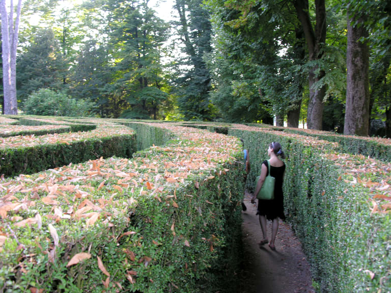 Maze at Villa Pisani| ©Paolo Tonon