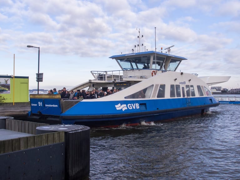 Amsterdam Ferry| ©Ed Webster