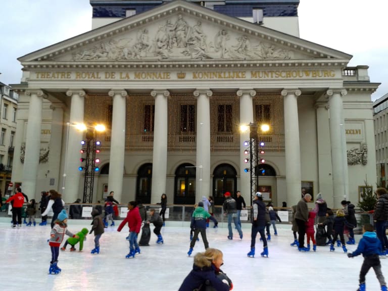 Place de la Monnaie 滑冰場| ©Erik Cleves Kristensen