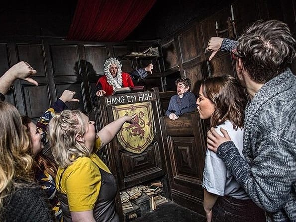 At the Edinburgh Dungeon| ©JJ Davis