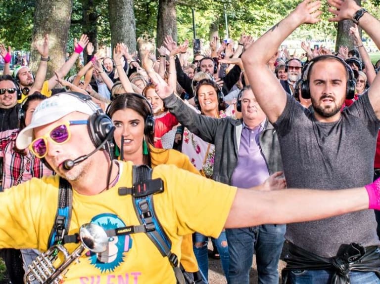 Edinburgh Silent Disco-turné| ©Mari Smith